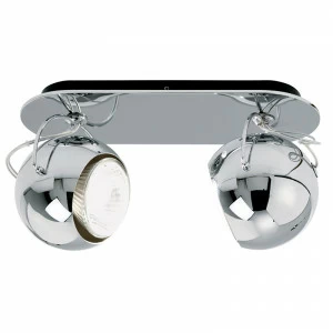 Светильник настенно-потолочный серебристый Fabbian D57G1915 FABBIAN  00-3882547 Серебро