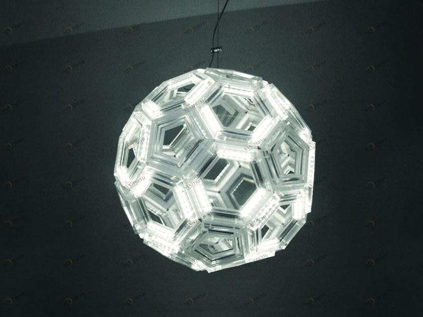 Kriladesign Led подвесной светильник в pmma Fullerene 3005