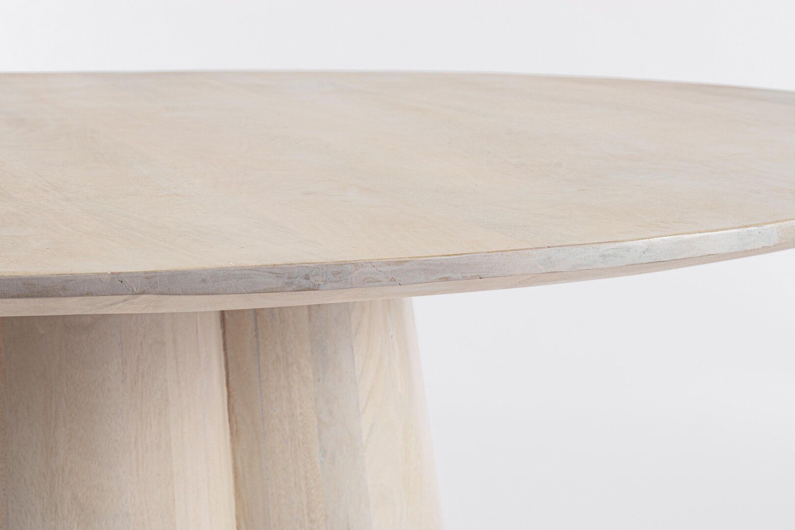 Круглый стол из манго BIZZOTTO NASSOR ARCH-00020126 - Вид №3