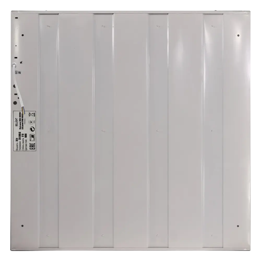 Светодиодная панель Bellight 36 Вт 595x595 мм призма 4000 К IP20 STLM-2171078 - Вид №3