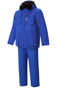 63788 Костюм "Эксперт-К" зимний василек  Зимняя спецодежда  размер 64-66/170-176