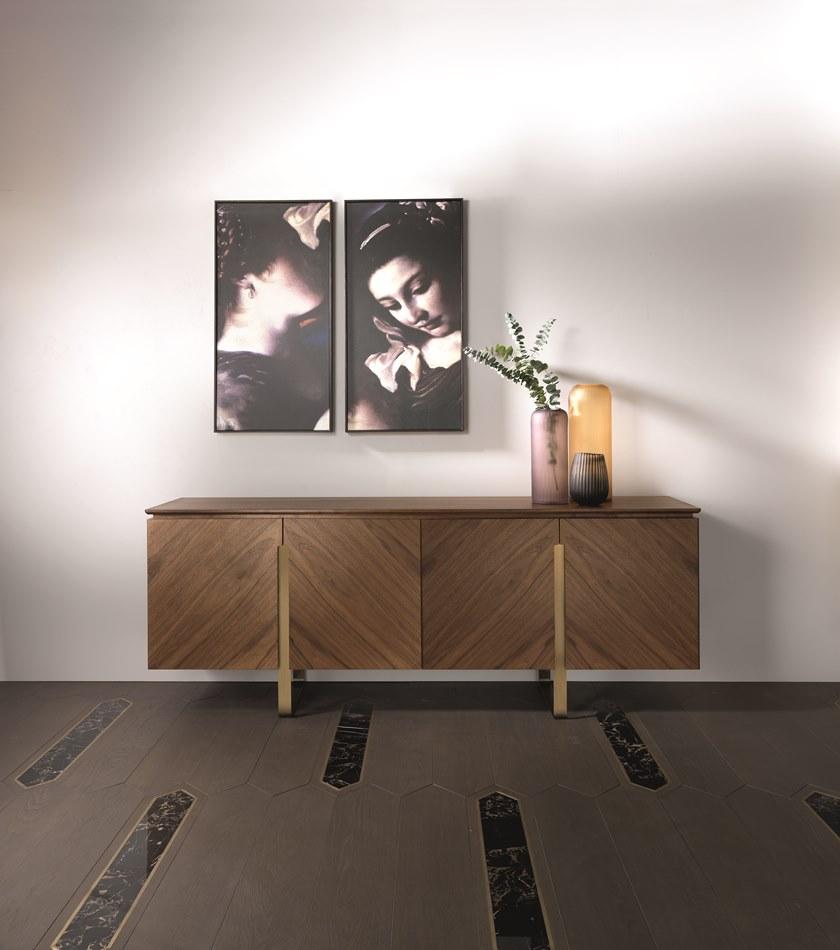 Arte Brotto Буфет из орехового дерева с распашными дверцами Leonardo L414n - Вид №2