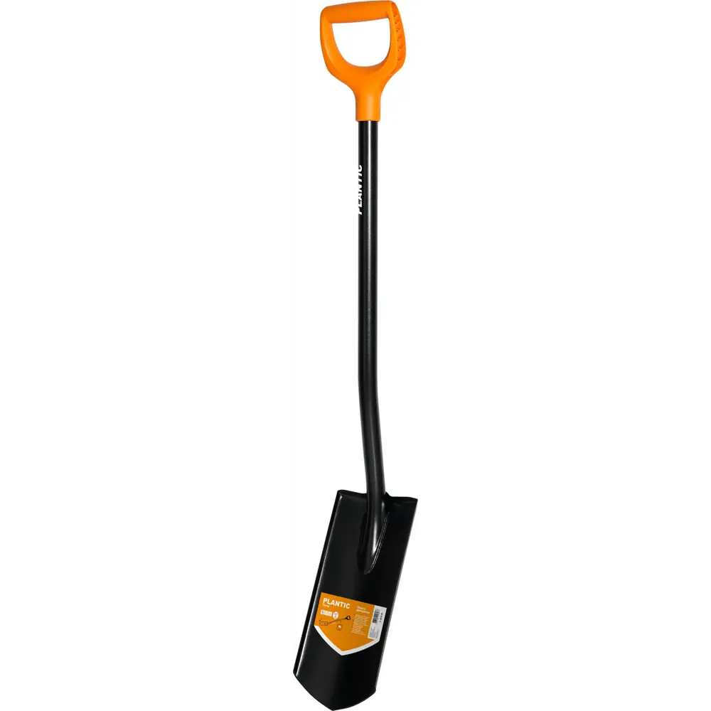 Лопата дренажная Plantic Terra 113 см с черенком 89397884 STLM-1461853