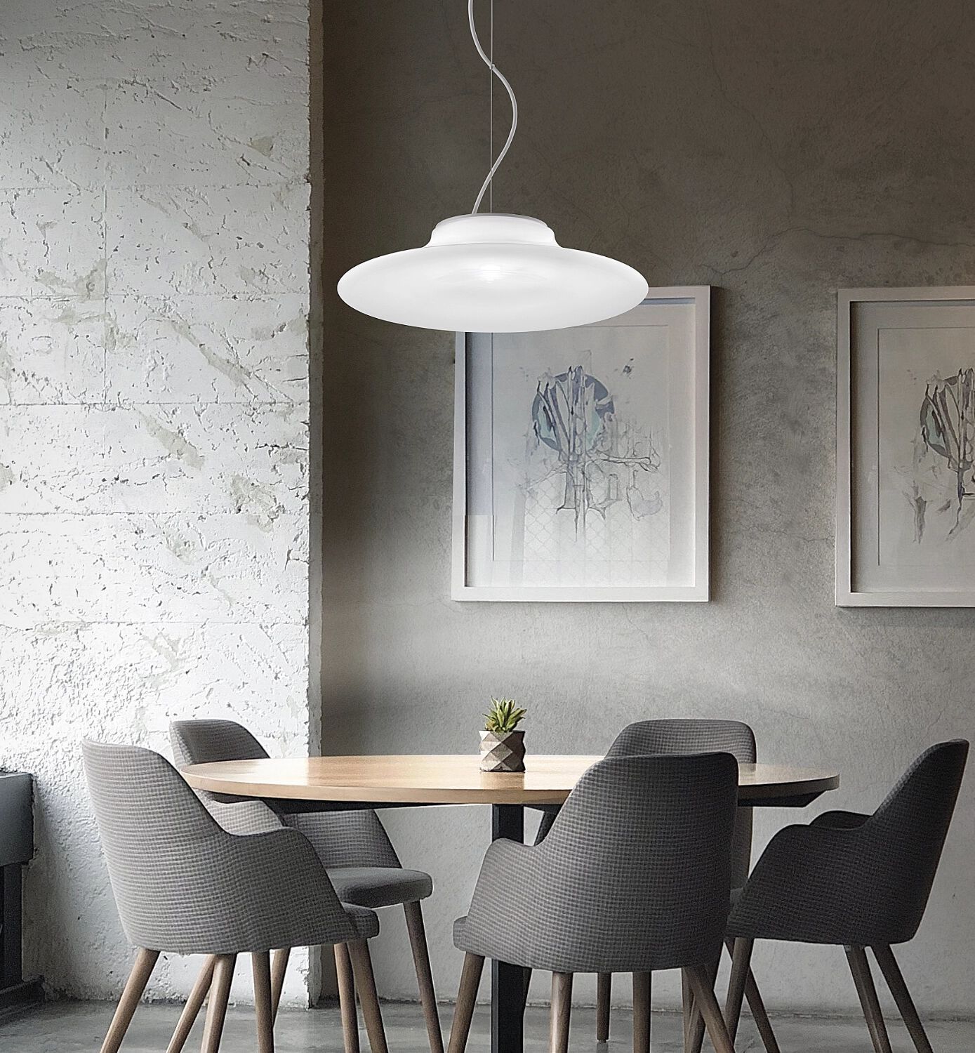 Стеклянный подвесной светильник Vetreria Vistosi Incanto ARCH-00119615 - Вид №3