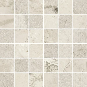 Мозаика настенная Azori Elegance Beige Mosaic 30x30 см матовая цвет бежевый 84735849 STLM-2077960