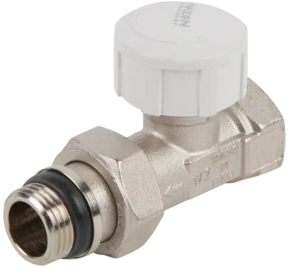Термостатический клапан Heizen для радиатора прямой 1/2" с точной регулировкой 15128808