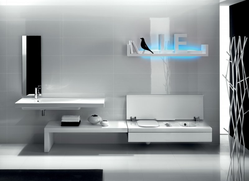 YXJT01 G-FULL 140x50 туалет слева Hatria  - Вид №1