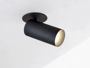 HER Полувстраиваемый регулируемый светодиодный прожектор из алюминия с порошковым покрытием Straight 2204