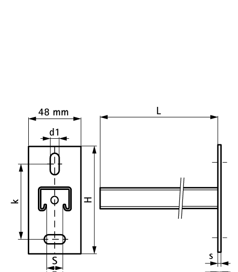 6603862 BIS RapidStrut® Консоли стеновые (BUP1000) монтаж к стене и полу walraven  - Вид №1