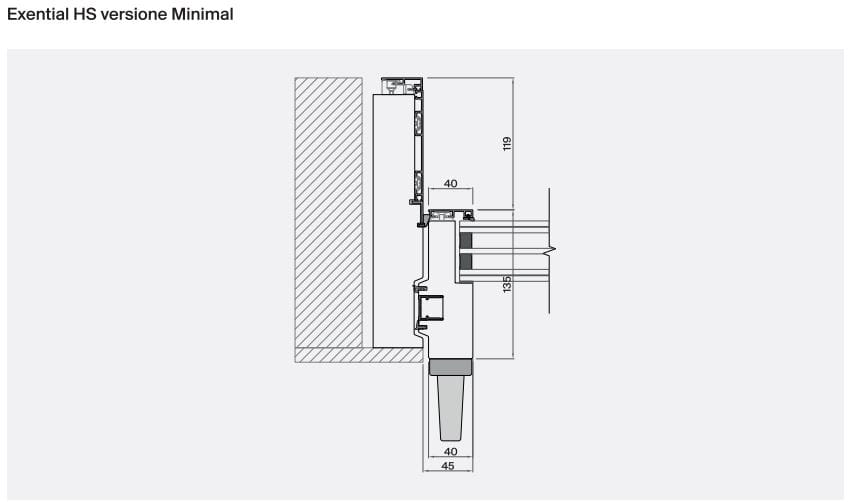 Раздвижные окна из дерева и алюминия minimal Impronta EXENTIAL ARCH-00122343 - Вид №10