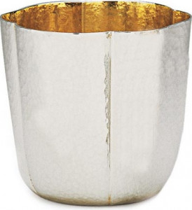 82793 Odiot Бокал Odiot "Олаф" 8,1см (внутр.позол.) Серебро 925