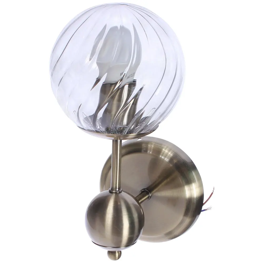 Бра «Galaxy» 596/1А 1хЕ27х60 Вт цвет античная бронза Escada STLM-2067370