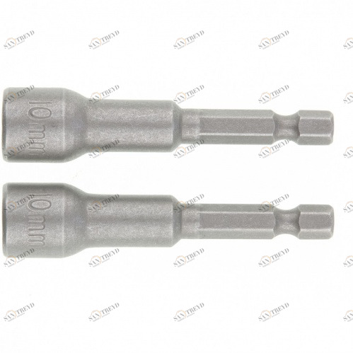 Бита с торцевой головкой 10мм 65мм 2шт MATRIX 12658