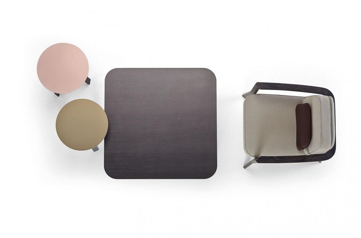 075639 Круглый журнальный столик Punt Mobles Stockholm Santreyd - Вид №2