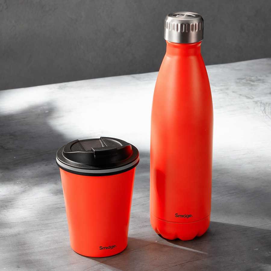 SMID22C Термобутылка 500 мл coral Smidge  - Вид №4