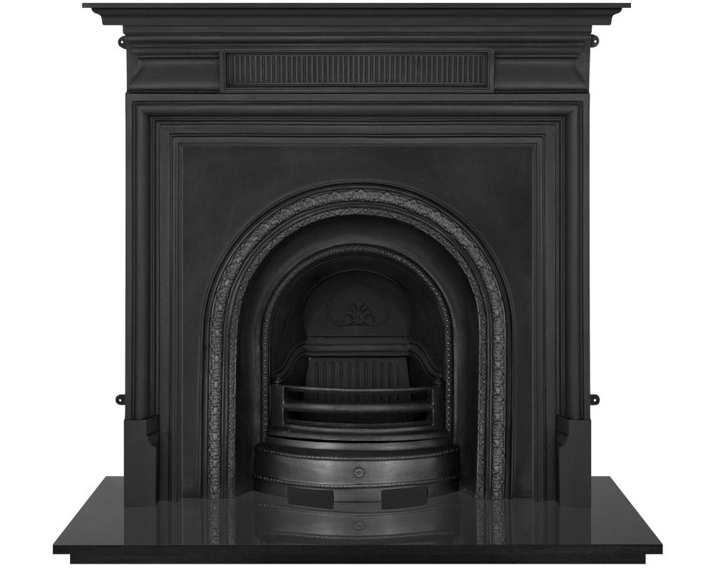 RX087 Вставка для камина из чугуна Scotia Сarronheating  - Вид №1