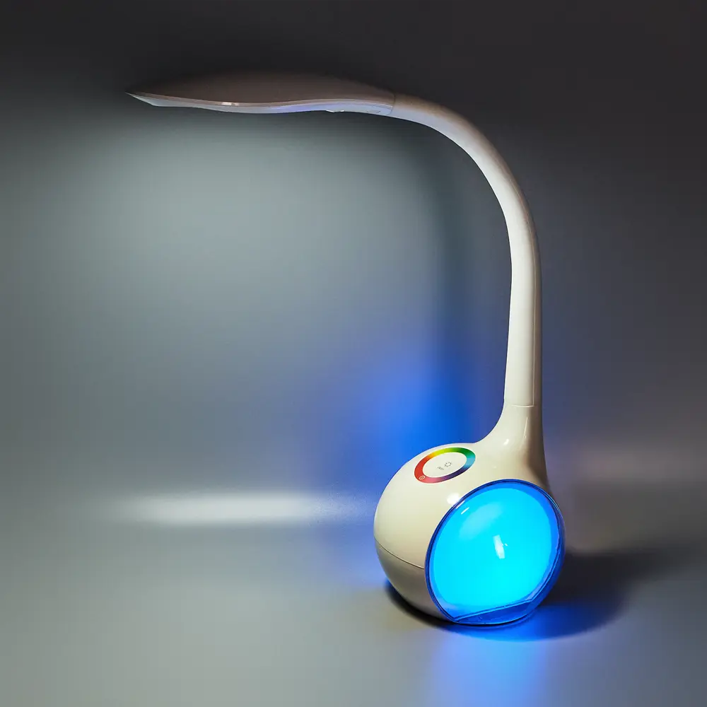 Настольная лампа светодиодная DPNR-LLTLL01-WTE регулируемый RGB свет цвета цвет белый DIOPRO STLM-2078174 - Вид №12