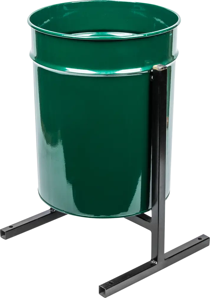 Santreyd Урна уличная круглая зеленая для парков и скверов 82199751