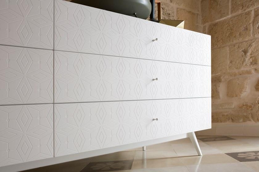 Barba design Деревянный лакированный комод Tiles 54.b1 - Вид №6