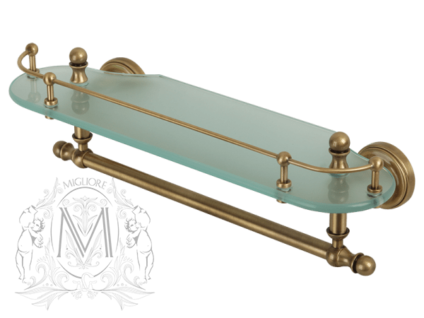 Полка MIGLIORE Mirella ML.MRL-M040.DO, золото  - Вид №1