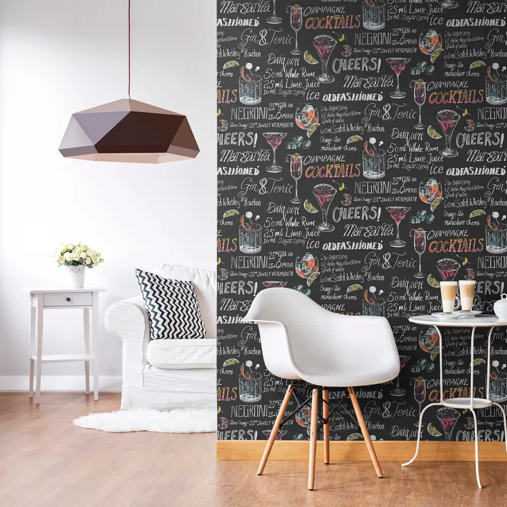 Обои флизелиновые Erismann Apero черные 1.06 м ЭР60504-03 STLM-2180889 - Вид №5