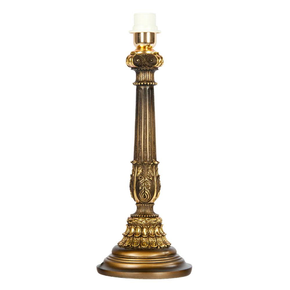 32022,34057 Настольная лампа Колонна Испанская Бронза Тюссо Поталь BOGACHO 4627138210994, 4627138151136 - Вид №2