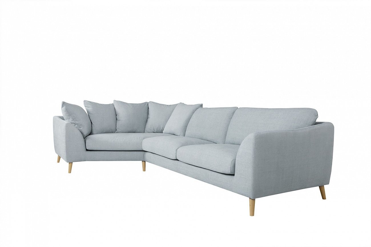 Диван Klara угловой светло-голубой SITS ДИЗАЙНЕРСКИЕ, KLARA 192087 Голубой  - Вид №3