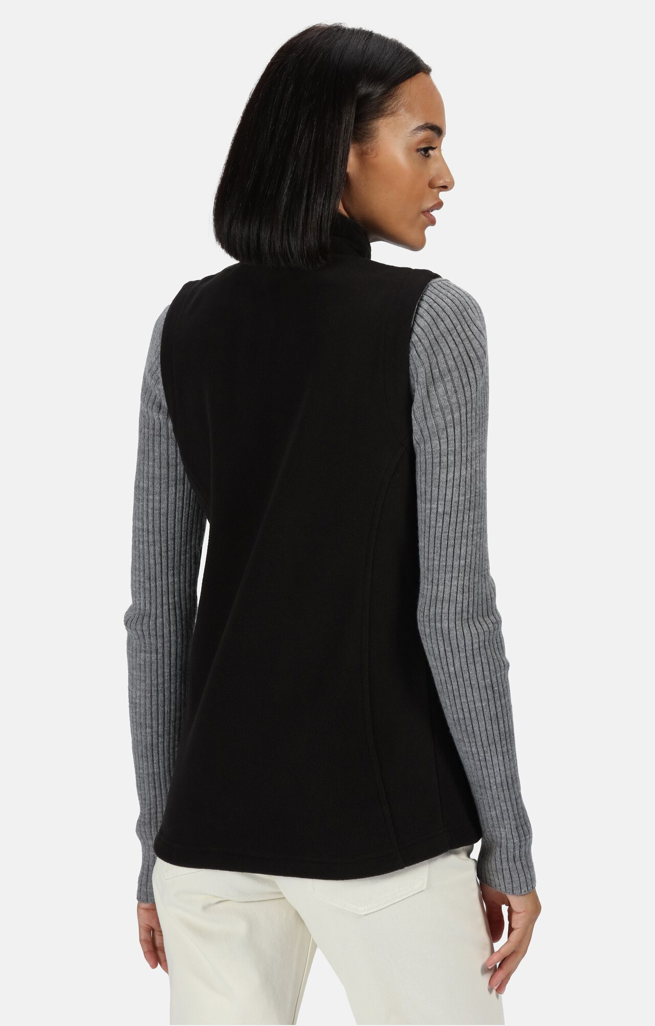 5046532 Жилет РЕГАТТА ПРОФЕШИОНАЛ МИКРО флисовый женский черный  Зимняя спецодежда  размер 48(14)  - Вид №2