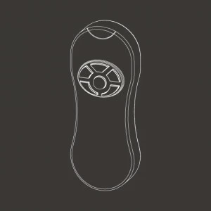 Универсальный многофункциональный пульт дистанционного управления для инфракрасного датчика присутствия  RCS01 CEADESIGN