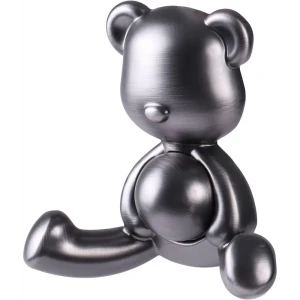 Крючок Larvij Медведь цинковый цвет графит