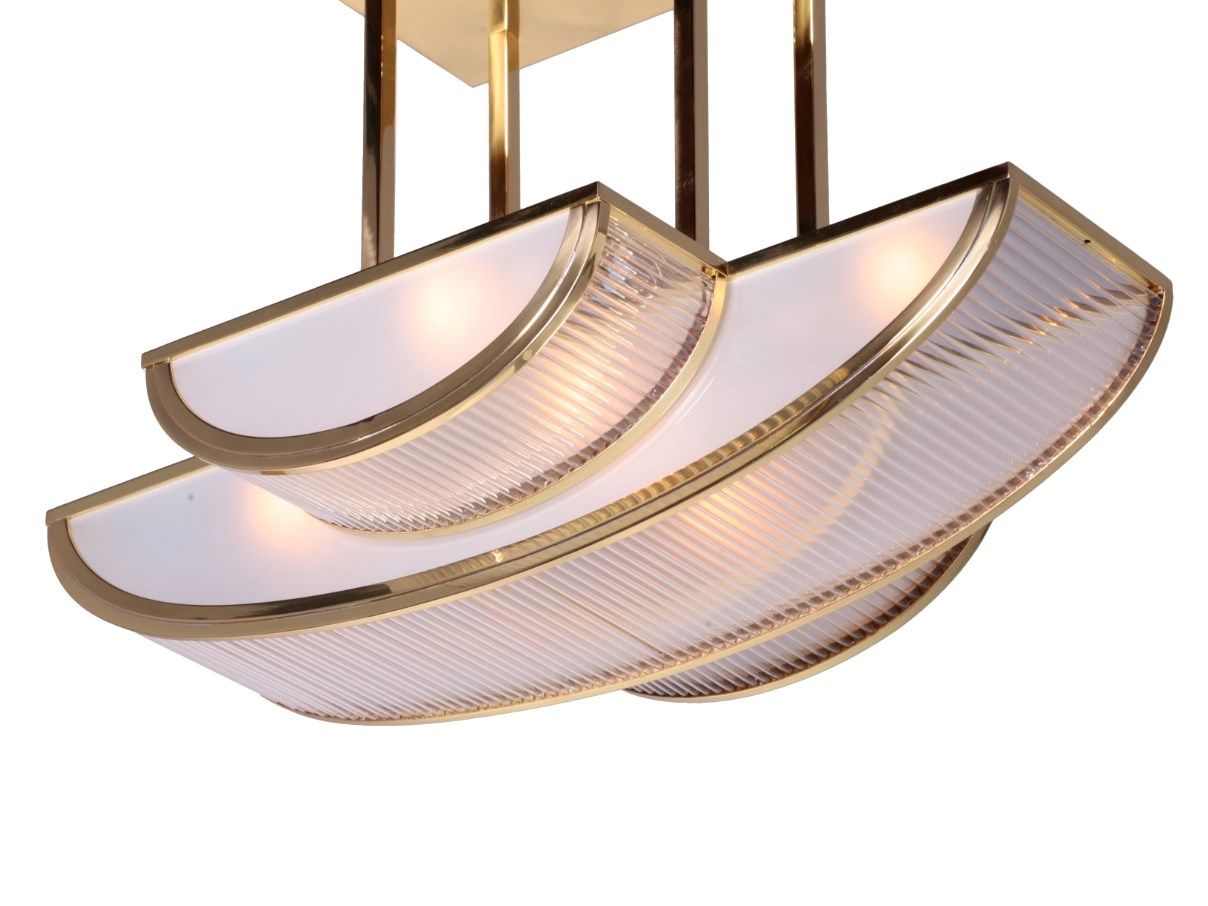 Подвесной светильник ручной работы из латуни Patinas Lighting Orléans ARCH-00023573 - Вид №1