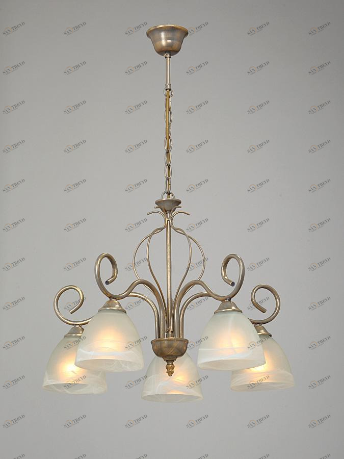 Подвесная люстра Vitaluce V3348/5 VITALUCE ДИЗАЙНЕРСКИЕ 220363 Белый 