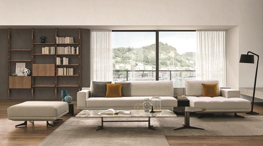 Bodema Квадратный пуф, обитый тканью Blake sun-id-1492060 - Вид №2