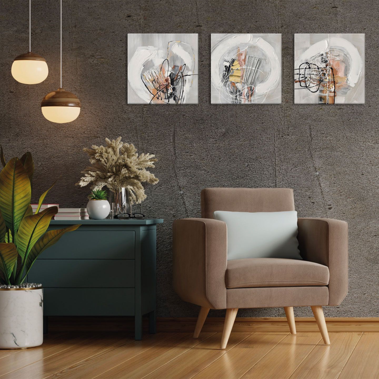 Холст рамки Agave INK AND PAINT ARCH-00070401 - Вид №5