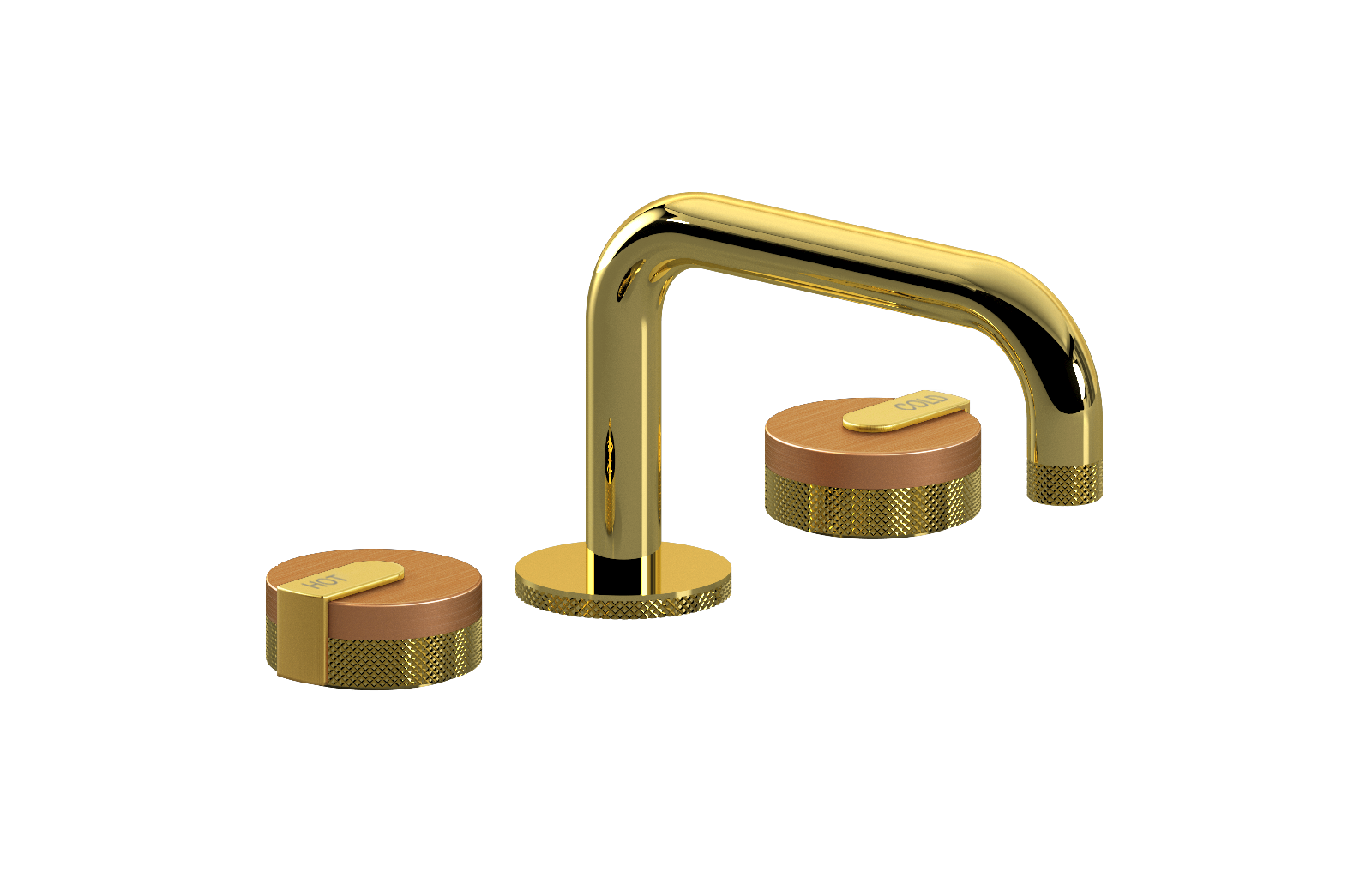 E-11510-R1BRG-L1BAU-AU Смеситель для умывальника на 3 отвертия GRAFF MOD+