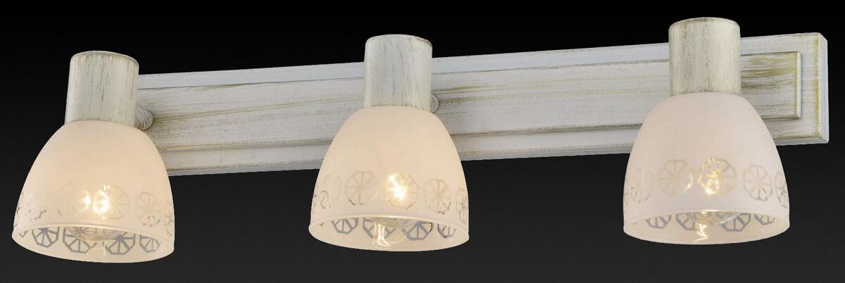 Спот настенный белый с 3 плафонами Toplight Shona TL3740Y-03WG TOPLIGHT SHONA 00-3924200 Белый  - Вид №2