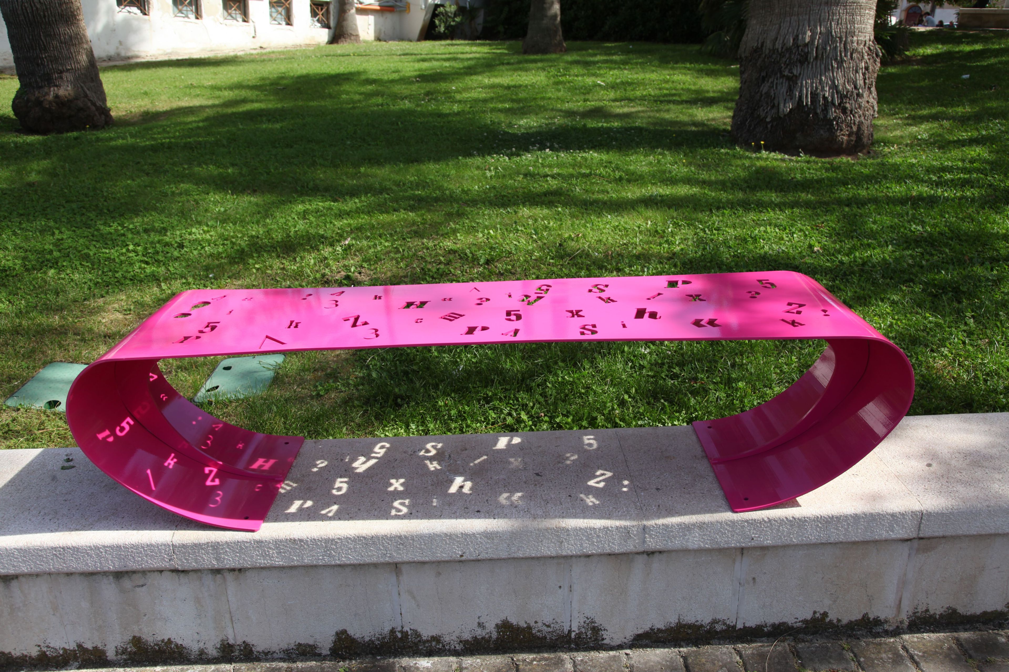 Стальная скамья без спинки CITYSì Alfa ARCH-00006637 - Вид №8