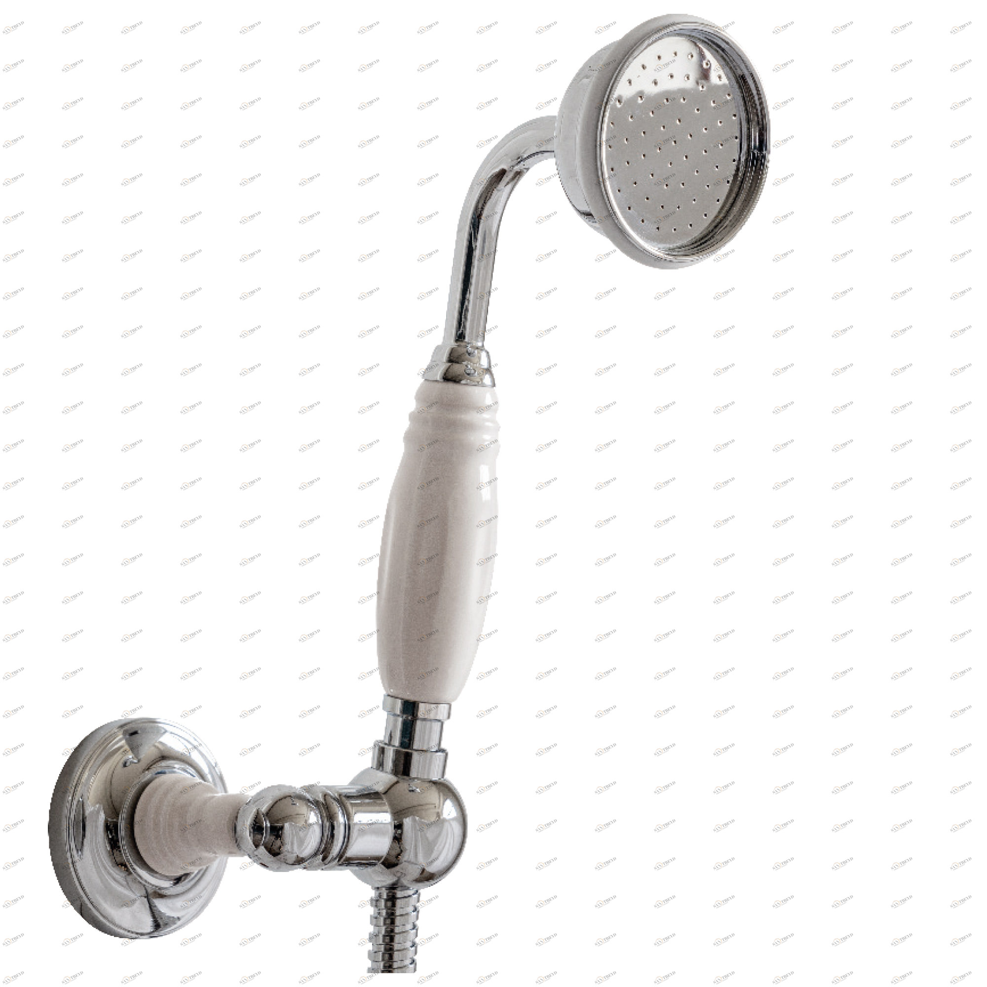 Traditional bathrooms АНГЛИЯ настенный крючок с ручным душем TB1 Tb1.ag 