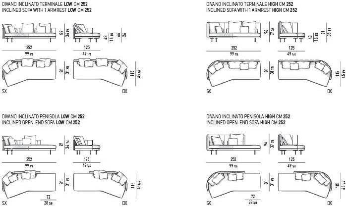 Minotti Кожаный диван Torii sun-id-1346202 - Вид №6