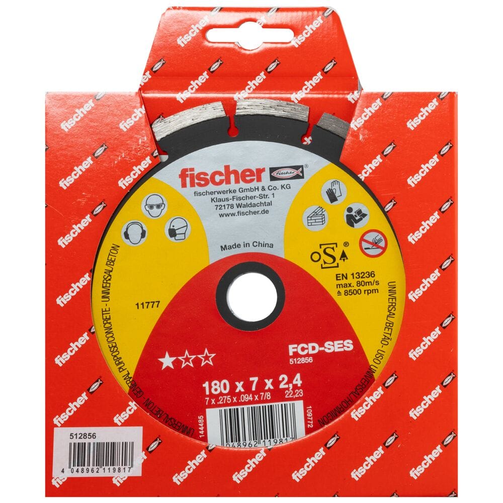 Алмазный отрезной диск FISCHER FCD-SES ARCH-00150042 - Вид №6