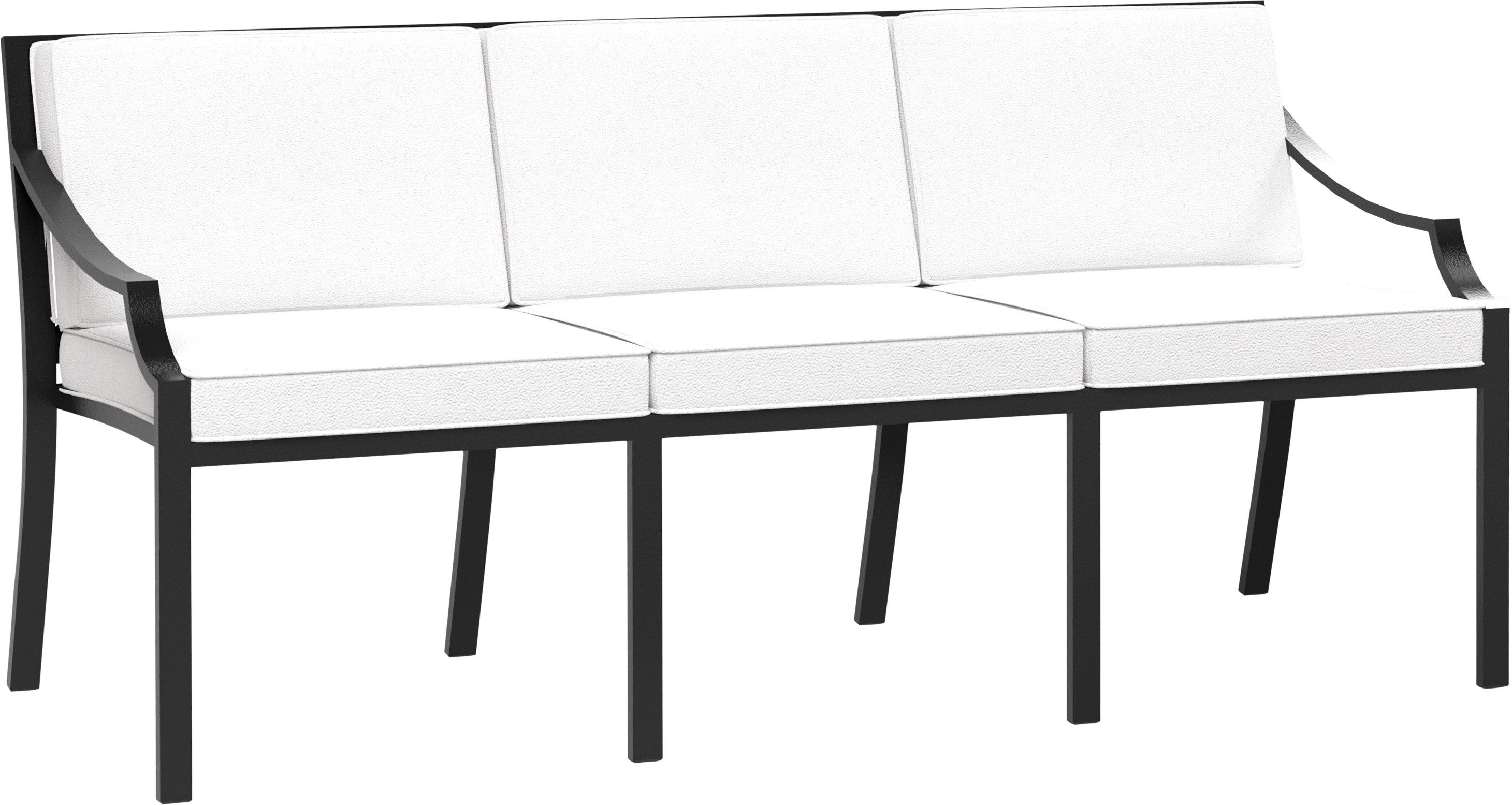 3-местный алюминиевый садовый диван JANUS et Cie Fiore ARCH-00146614 - Вид №2