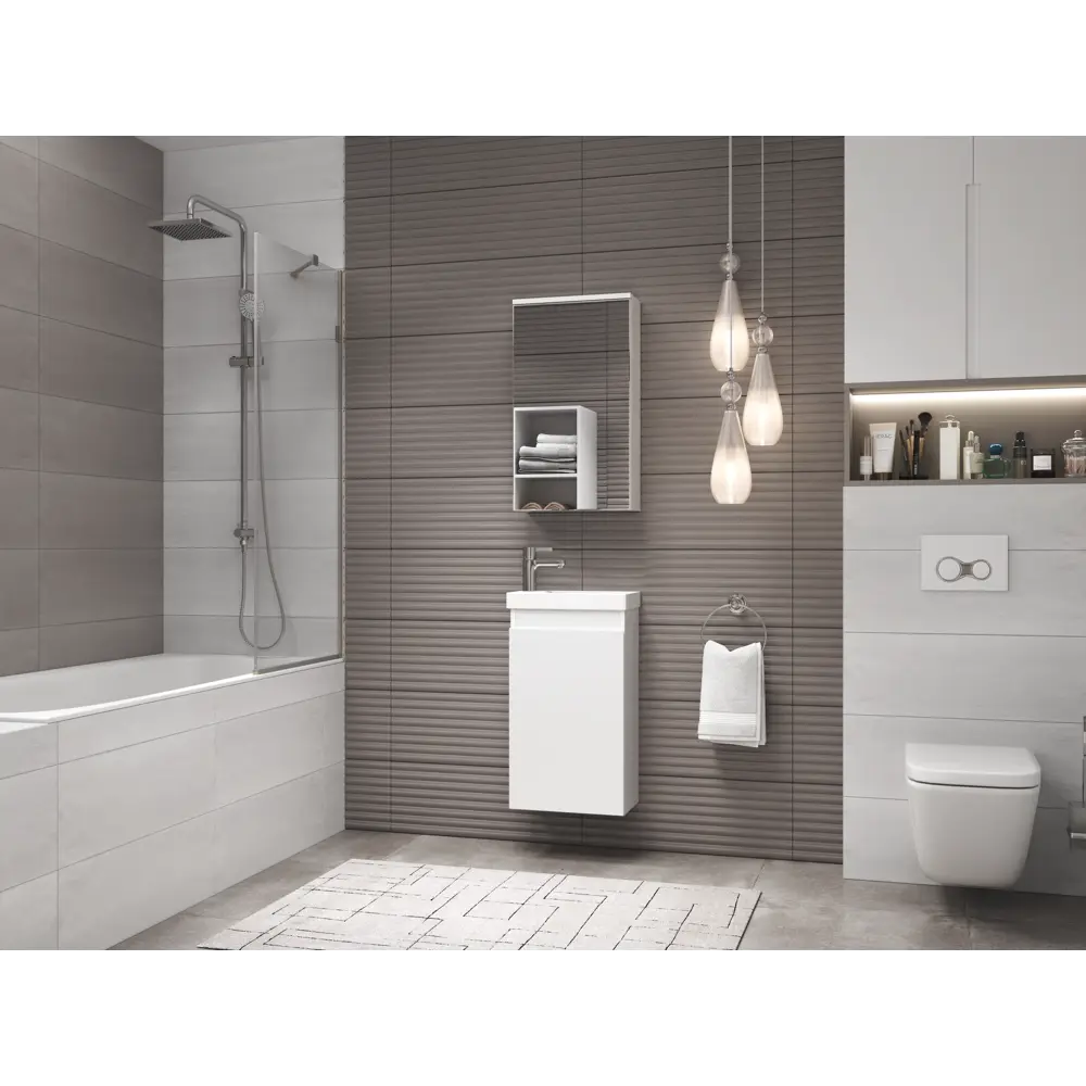 Тумба под раковину Vigo Matteo 40, цвет белый STLM-2062918 - Вид №7