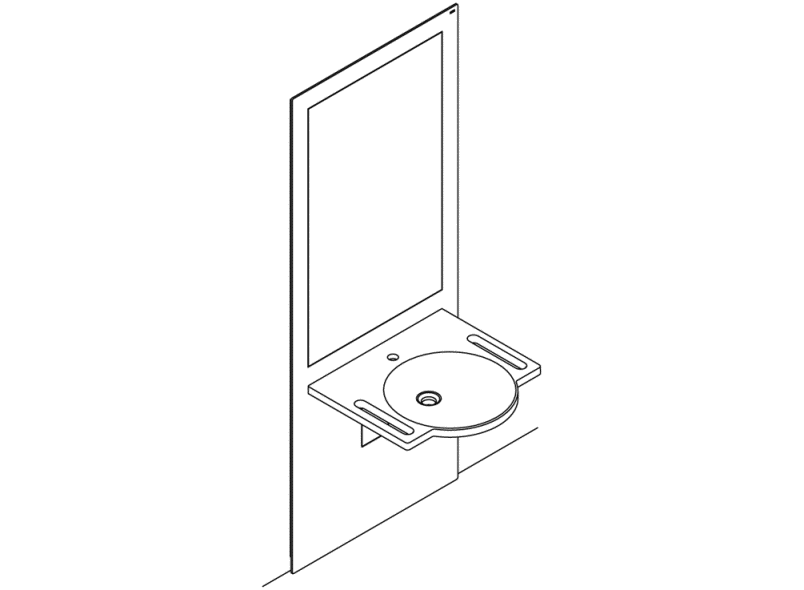 S50.01.202010 Туалетный модуль HEWI S 50 Module  - Вид №5