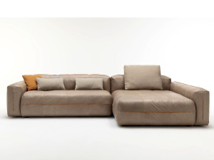 Кожаный диван