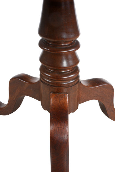 SOR27508 Стол-тренога из красного дерева ijlbrown  - Вид №2