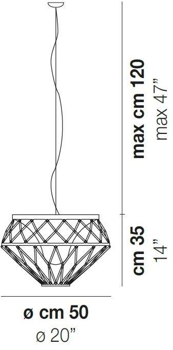 Vetreria Vistosi Светодиодный подвесной светильник с прямым светом в стекле Starnet sun-id-1387905 - Вид №3