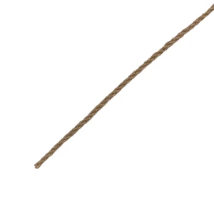 Джутовая веревка Сибшнур 4 мм бежево-коричневая (на отрез) 89411586