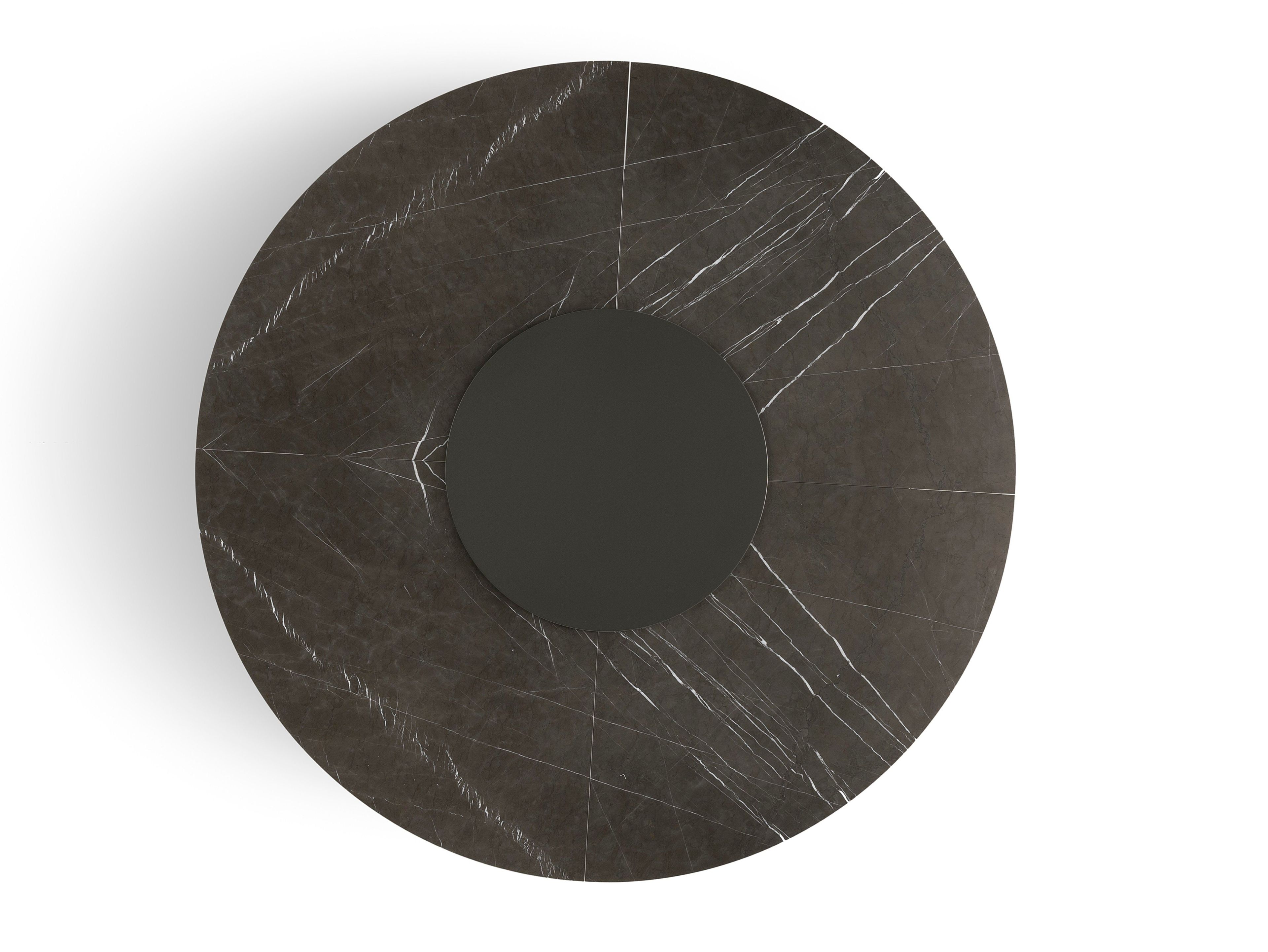 Круглый мраморный стол с металлическим основанием из листового металла Amura Exilis ARCH-00132375 - Вид №4