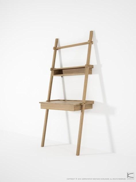 KARPENTER Книжный шкаф / письменный стол из дуба Simply city sun-id-1445924 - Вид №1