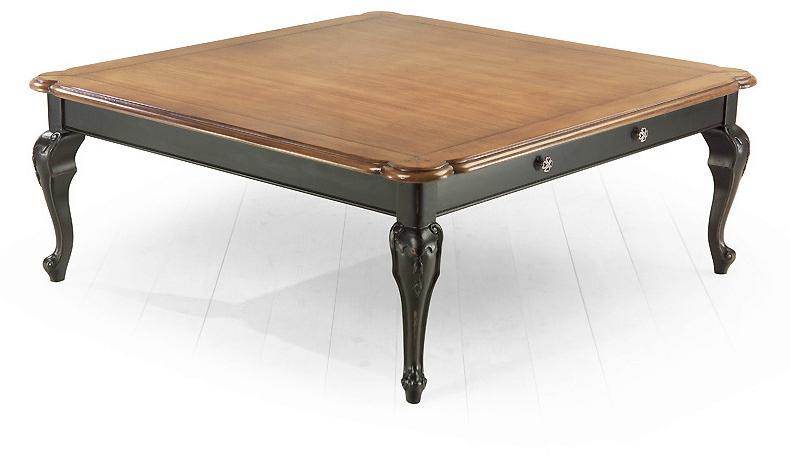 MARIONI Квадратный журнальный столик из массива дерева Rivoli 02026 - Вид №1